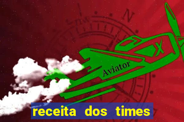 receita dos times brasileiros 2024